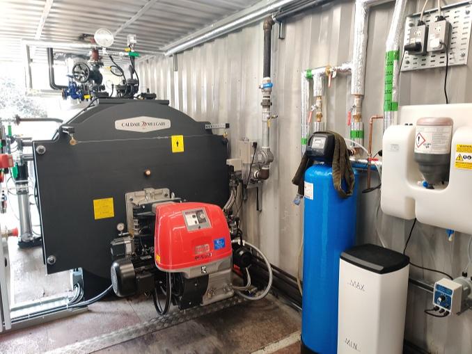 containerised Steam Boiler Hire