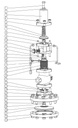 Genebre Fig: 2274 Pilot operated Pressure Reducing Valve. 1/2&quot;. Threaded ends acc. to ISO 7-1,