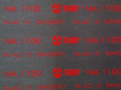 Teadit NA-1100 Graphite Gasket DN100/PN16 1.5mm 