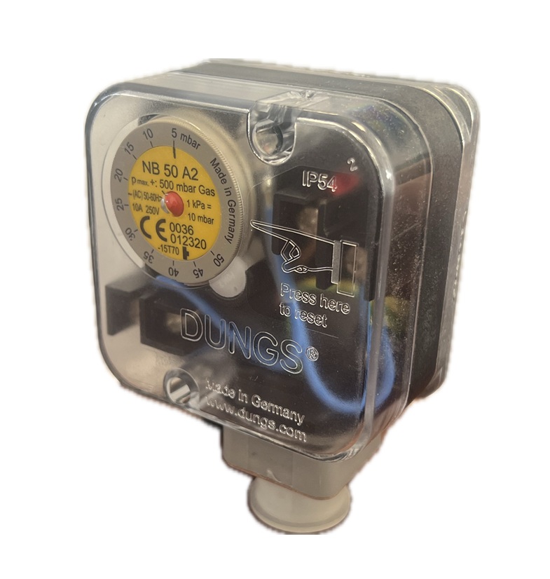 DUNGS NB 50 A2  Pressure Switch, Setting range 2.5-50 mbar