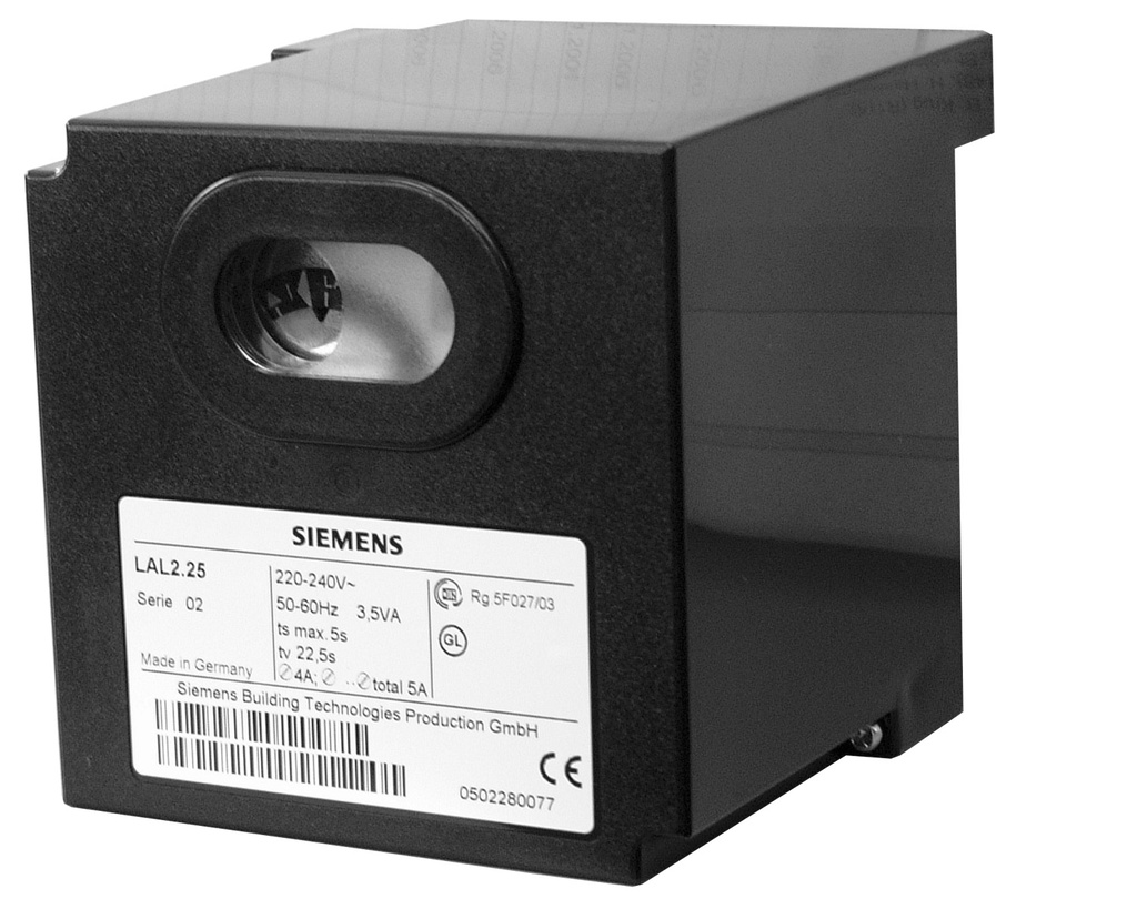 Siemens LAL1.25 220v Oil Burner Controller