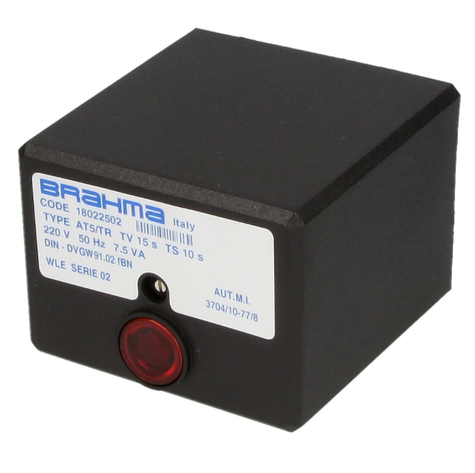 Gas Burner Control Box Brahma AT 5/TR 220v 50Hz