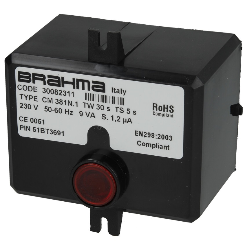Burner Control box Brahma CM381 30082311