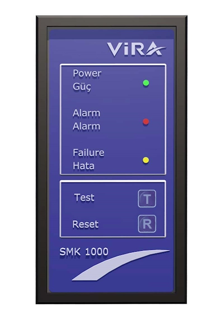 Vira SMK1000-L Self Monitoring Low Level Alarm Controller. Panel Mounted 