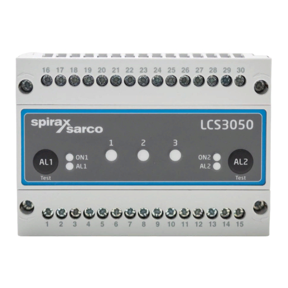 Spirax Sarco LCS3050 Self Monitoring Low Level Alarm Controller 