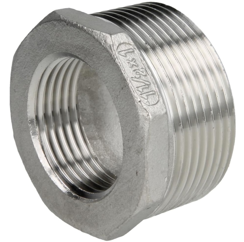 1 1/2&quot; x 1&quot; BSP 316 Stainless Steel Reducing Bush 40mmx25mm