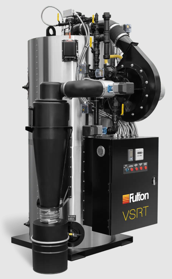 Fulton VSRT15 15HP 240 kg/hr L3 GAS MODULATING STEAM BOILER 10.34BAR ...