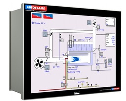 [705125000] Autoflame Mk8 M. M. Module with  Expansion  Board fitted as  standard 6 Channel with Burner &amp;  Bailer Management Control ,  12 . 1&quot; full colour touch screen